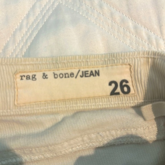 Rag & bone cream corduroys - Picture 3 of 5